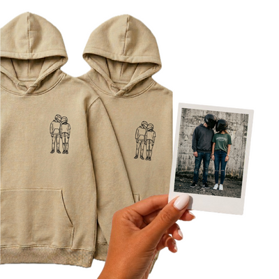 Personalisierter Bestickter Hoodie