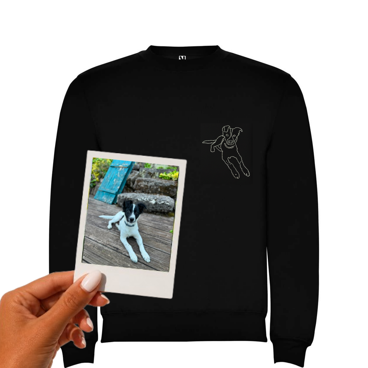 Personalisierter Bestickter Pullover