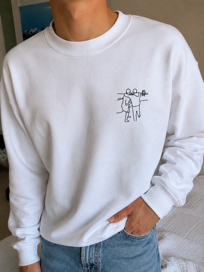 Personalisierter Bestickter Pullover
